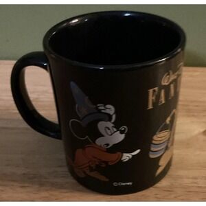 Vintage 1990s Disney Fantasia 10 oz Coffee Mug, Kiln Craft Stafforshire‎ England